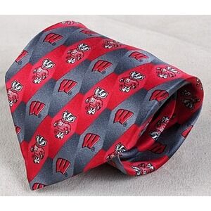 Wisconsin Badgers 4x60 Eagle Wings Silk EUC‎